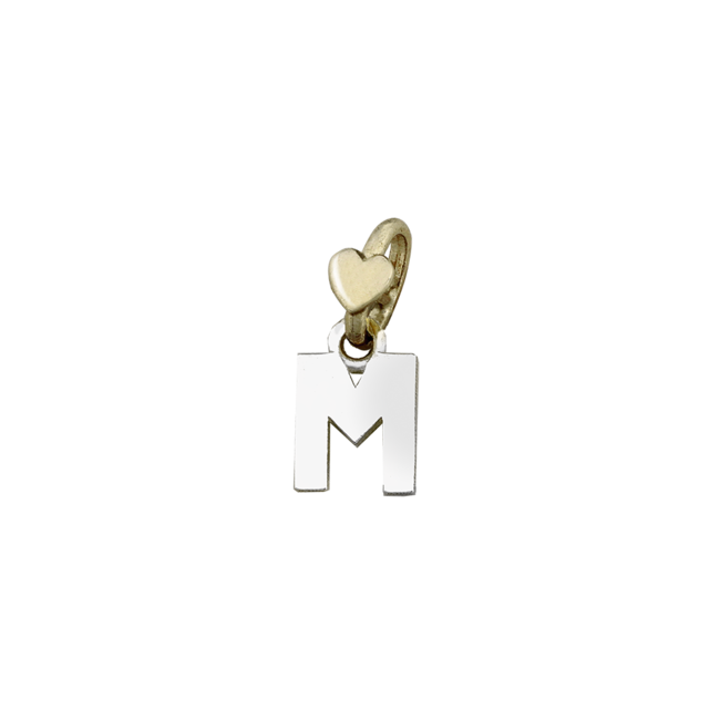 dodo mariani Lettere lne10k.g-m contromaglia oro giallo 9kt