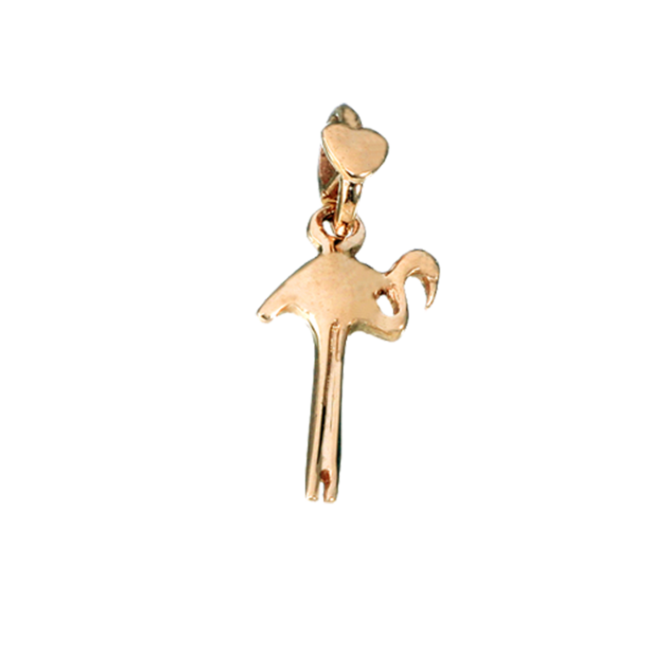 dodo mariani I Cuccioli a201.g fenicottero oro giallo 9kt