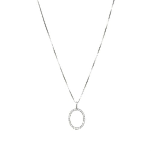 ambrosia Oro e Zirconi Collana agz 033