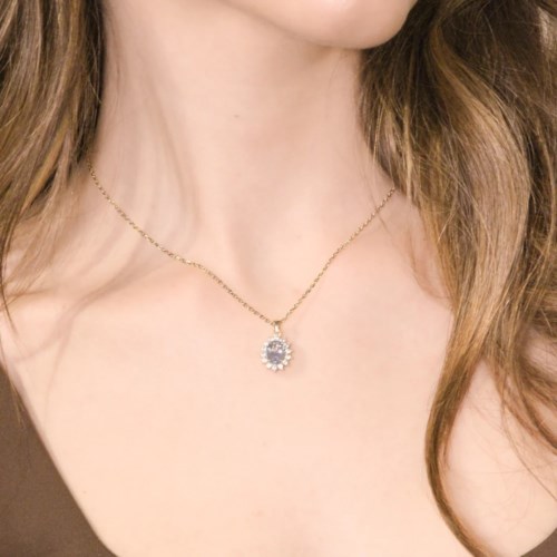 Collana Donna Amen CLLDGGBAC