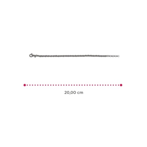 Bracciale Isola Bella Bronzo Bracciale Dj Sogno Rosso Smalti
