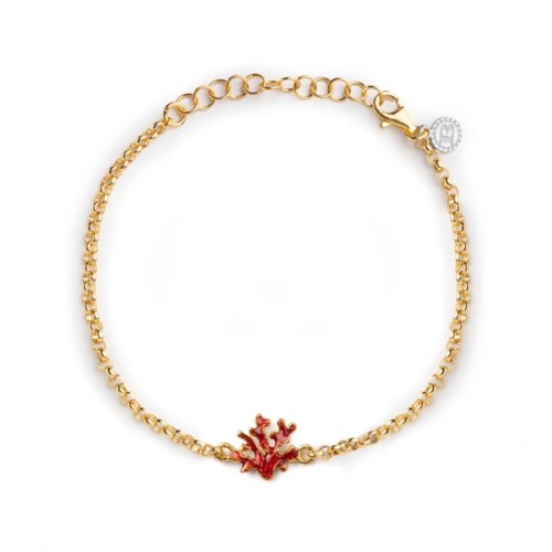 Bracciale Donna Isola Bella Bracciale Rolo' Corallo Smalti