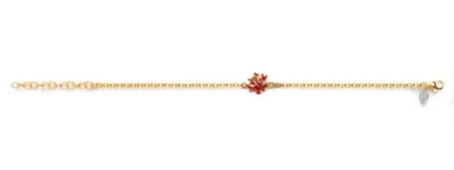 Bracciale Isola Bella Bronzo Bracciale Rolo' Corallo Smalti