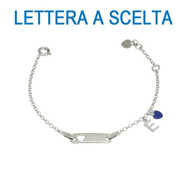 dvccio Autunno Inverno brbabybluag/w cuore blu lettera