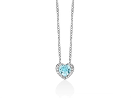 Collana Miluna gemma del cielo 925 CLD5433 dettagli