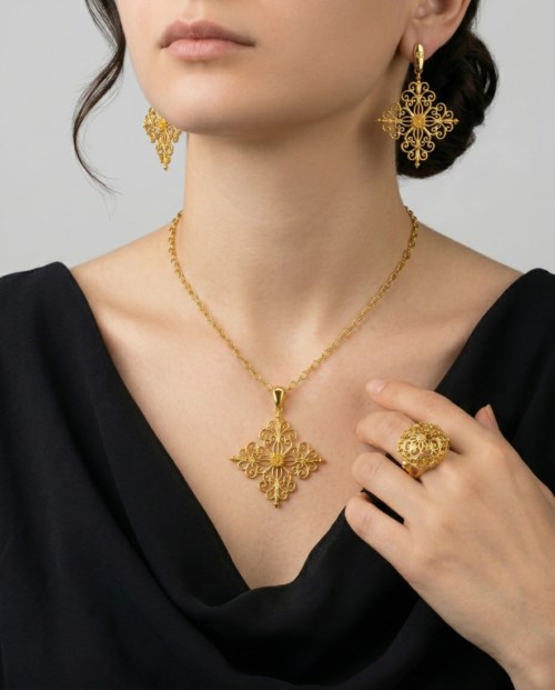 Collana Bronzo Isola Bella