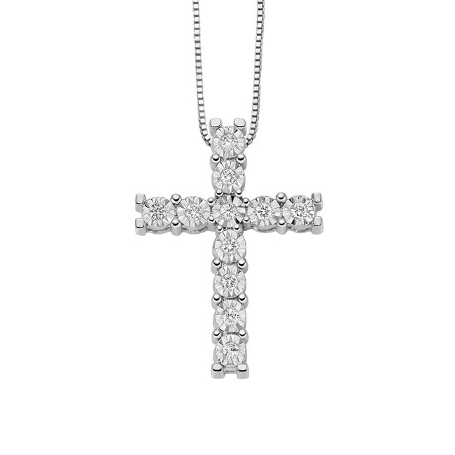 donna oro Collana Con Croce dpf12199.010
