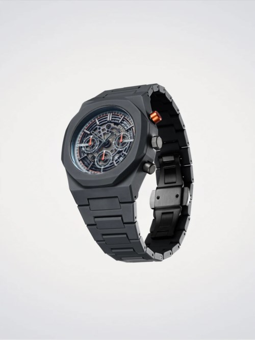 Orologio Cronografo Cassa Policarbonato D1 Milano Polychrono