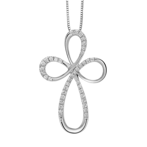 donna oro Collana Con Croce dpf11114.015