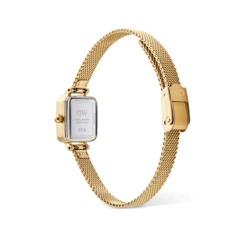 Orologio Solo tempo Cassa Acciaio dorato Daniel Wellington quadro mini