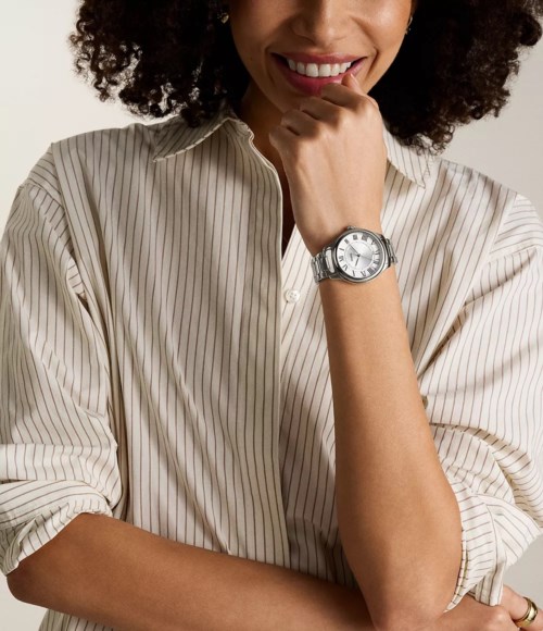 Orologio Solo tempo Cassa Acciaio Fossil Gilmore