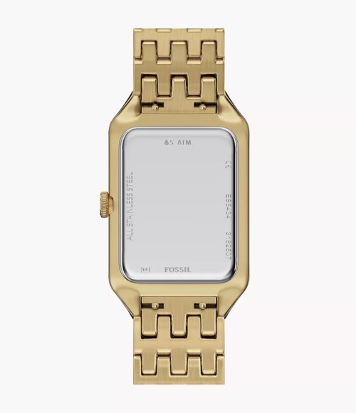 Orologio Solo tempo Cassa Acciaio dorato Fossil Raquel