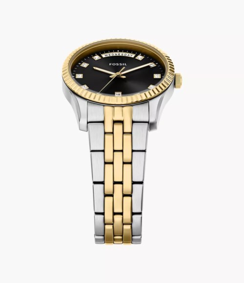 Orologio Solo tempo Cassa Acciaio Fossil Scarlette