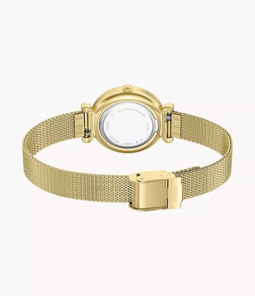 Orologio Fossil Cassa Acciaio dorato