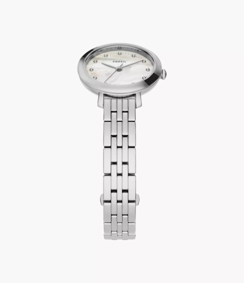Orologio Solo tempo Cassa Acciaio Fossil Heidi