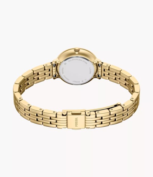 Orologio Fossil Cassa Acciaio dorato