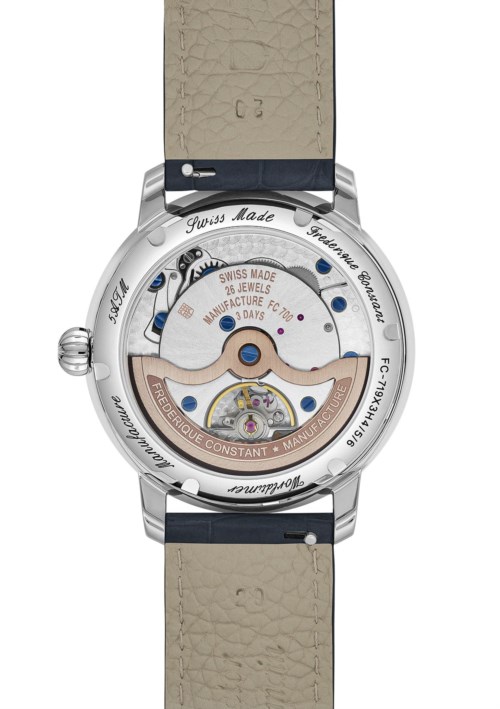Orologio Frederique Constant Worldtimer FC-719BLW3H6