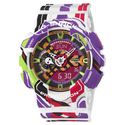 g-shock EVANGELION ga-110eva30-7aer