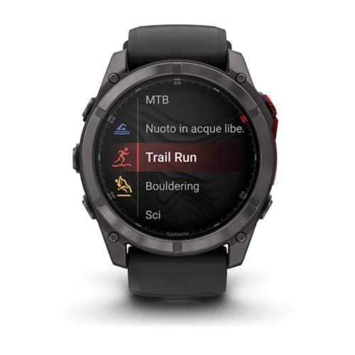 Orologio Cardiofrequenzimetro Cassa Polimeri Garmin Fenix 8