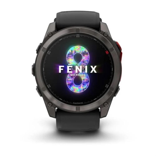 Orologio Uomo Garmin 010-03380-05 Fenix 8 51mm Microled