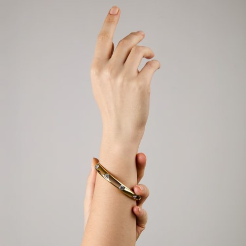 Bracciale Acciaio dorato Gcds Gipsy Gold