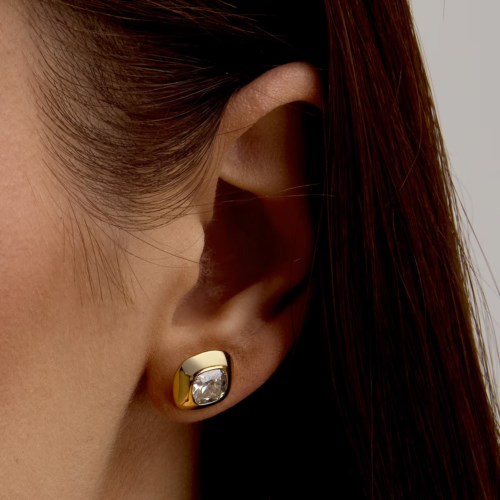 Orecchini Acciaio dorato Gcds Gipsy Gold