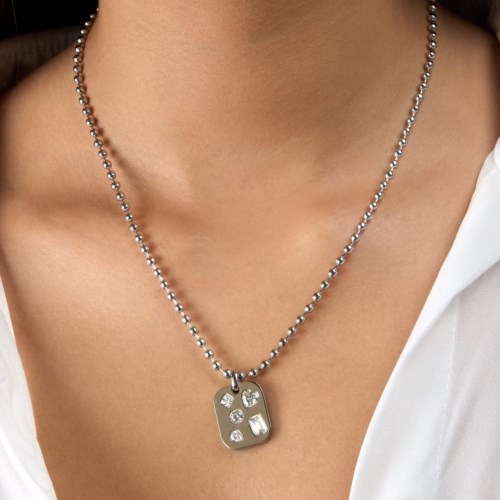 Collana Acciaio Gcds Gipsy Gold