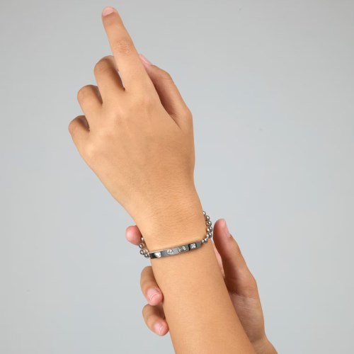 Bracciale Acciaio Gcds Gipsy Gold