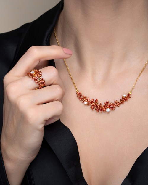 Collana Ottone Isola Bella