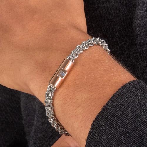 Bracciale Acciaio Maserati iconic