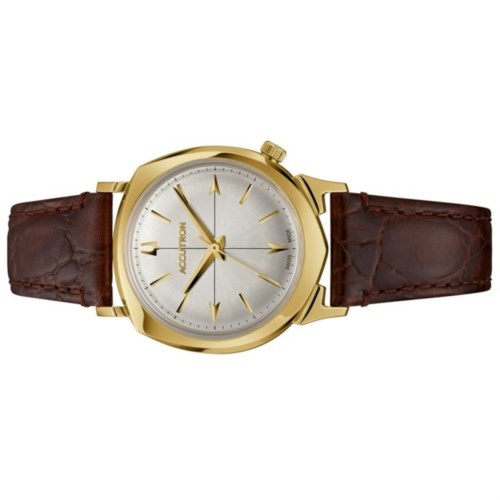 Orologio Solo tempo Cassa Acciaio dorato Bulova Accutron