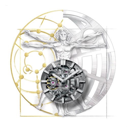 Orologio Solo tempo Cassa Acciaio Venezianico nereide