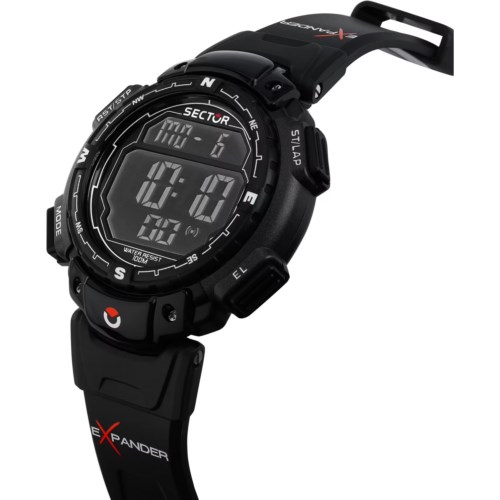 Orologio Digitale Cassa Acciaio Sector Street