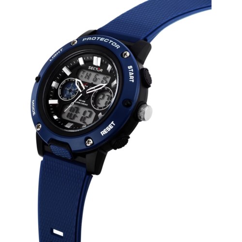 Orologio Analogico/digitale Cassa Plastica Sector Ex-44