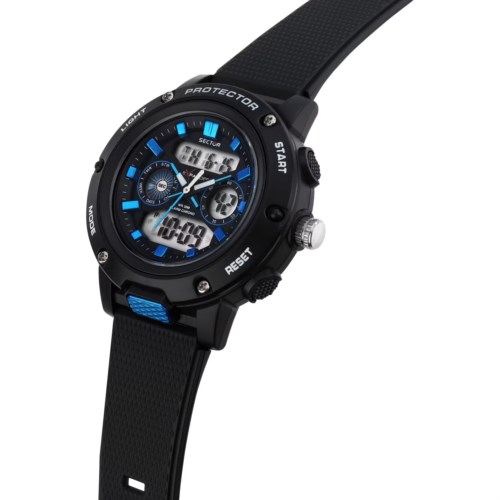 Orologio Analogico/digitale Cassa Plastica Sector Ex-45