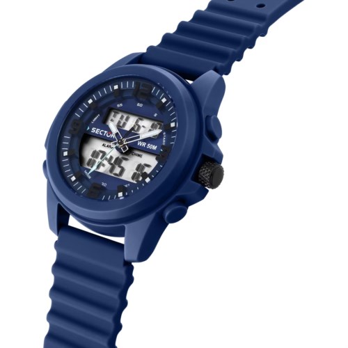 Orologio Analogico/digitale Cassa Plastica Sector Ex-48