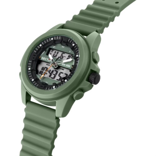 Orologio Analogico/digitale Cassa Silicone Sector Ex-48