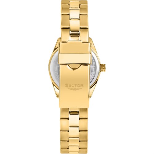 Orologio Solo tempo Cassa Acciaio dorato Sector Collezione 240