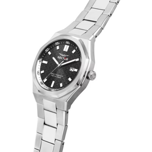 Orologio Solo tempo Cassa Acciaio Sector Otto150
