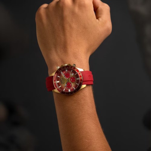 Orologio Sector Cassa Acciaio dorato