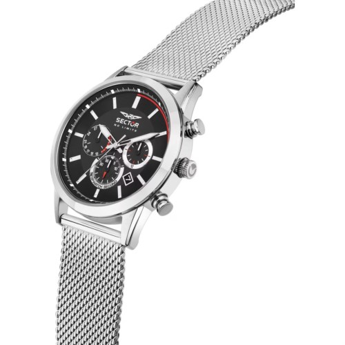 Orologio Cronografo Cassa Acciaio Sector Collezione 660