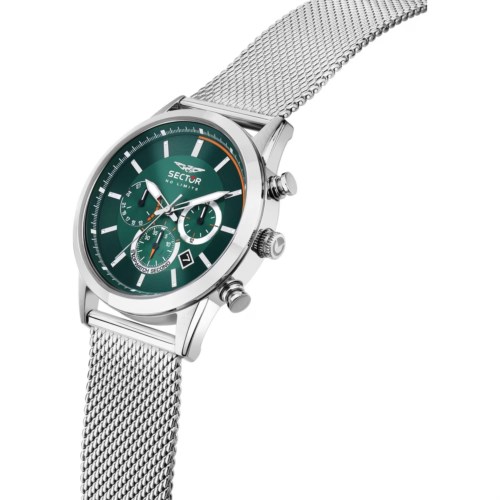 Orologio Cronografo Cassa Acciaio Sector Collezione 660