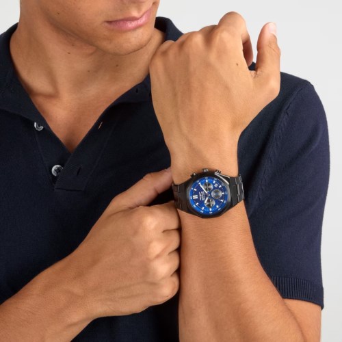Orologio Sector Cassa Acciaio nero
