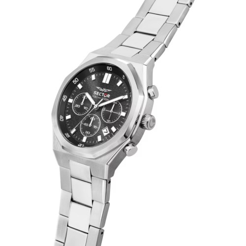 Orologio Cronografo Cassa Acciaio Sector Otto150