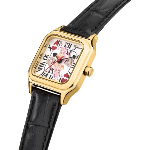 Orologio Solo tempo Cassa Acciaio dorato Gcds Virgo Safari
