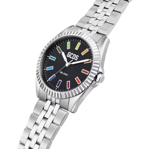 Orologio Solo tempo Cassa Acciaio Gcds Playful Precision
