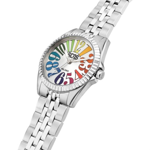 Orologio Solo tempo Cassa Acciaio Gcds Playful Precision