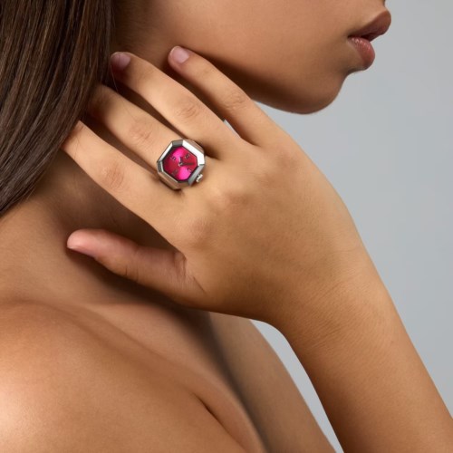 Anello Acciaio Gcds Ring-Watch