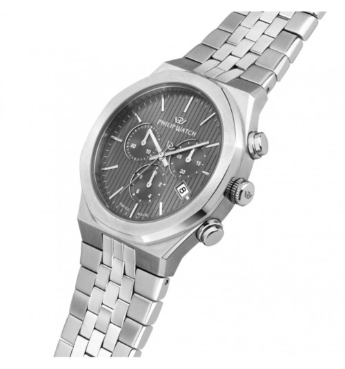 Orologio Cronografo Cassa Acciaio Philip Watch Windsurf