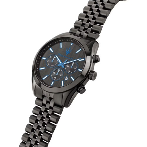 Orologio Multifunzione Cassa Acciaio Maserati Dark